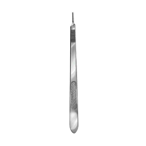 Scalpel Handle solid, long